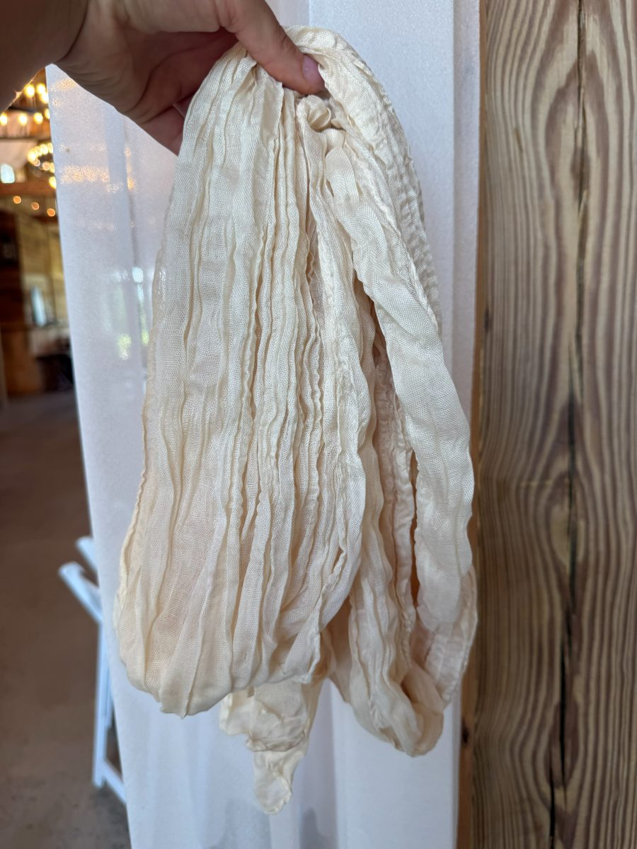 Cream Table Runner — side 2