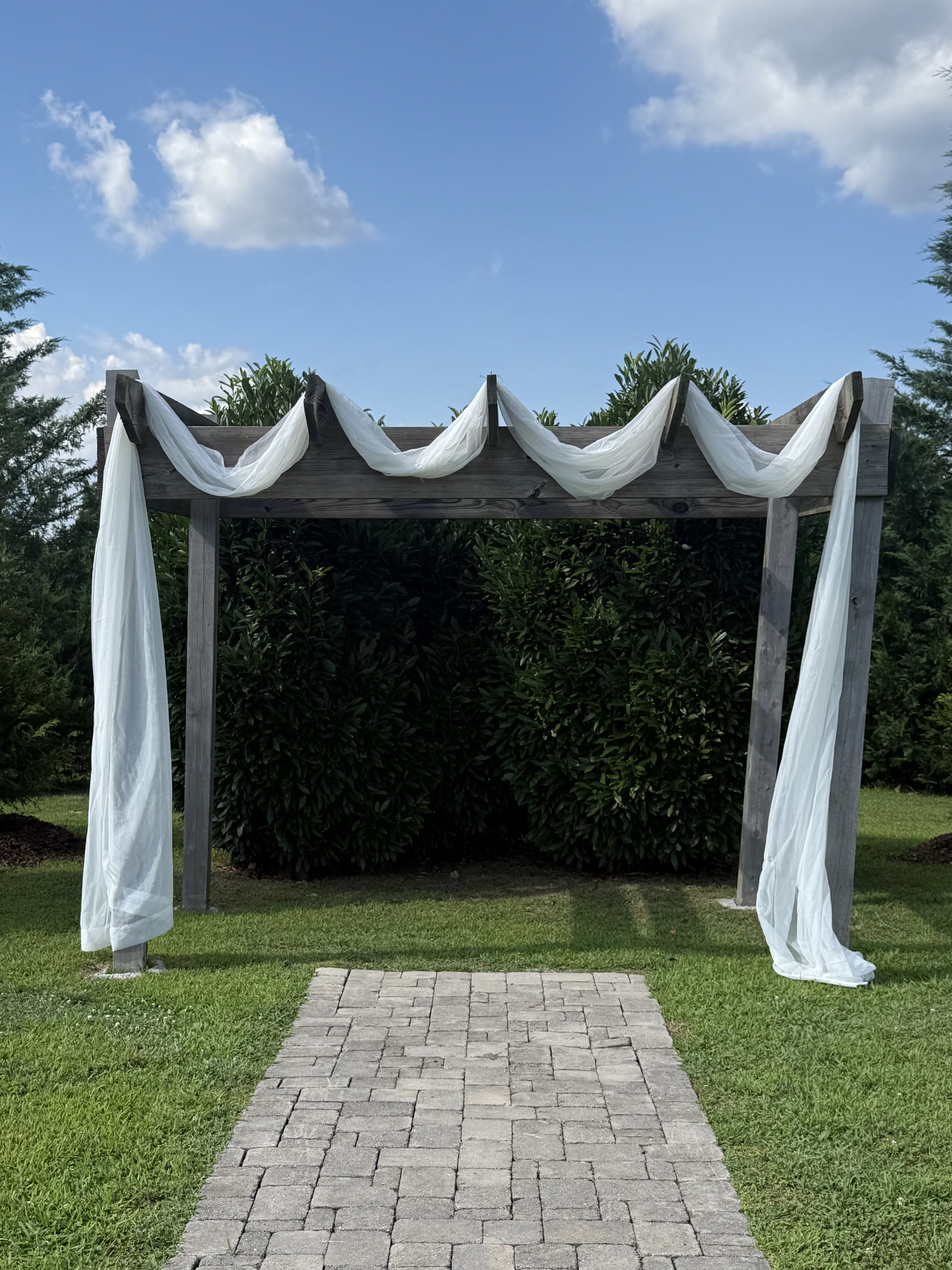 Arbor Draping